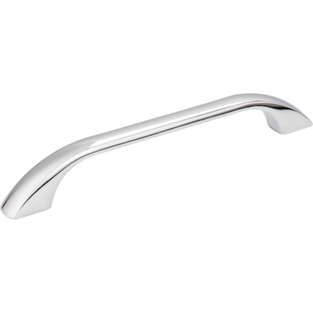 Jeffrey Alexander 160 mm Center-to-Center Polished Chrome Square Sonoma Cabinet Pull 4160PC